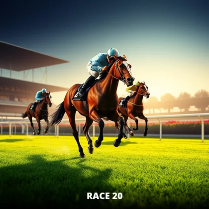 Race 20 live game on the BetBhai9 casino floor